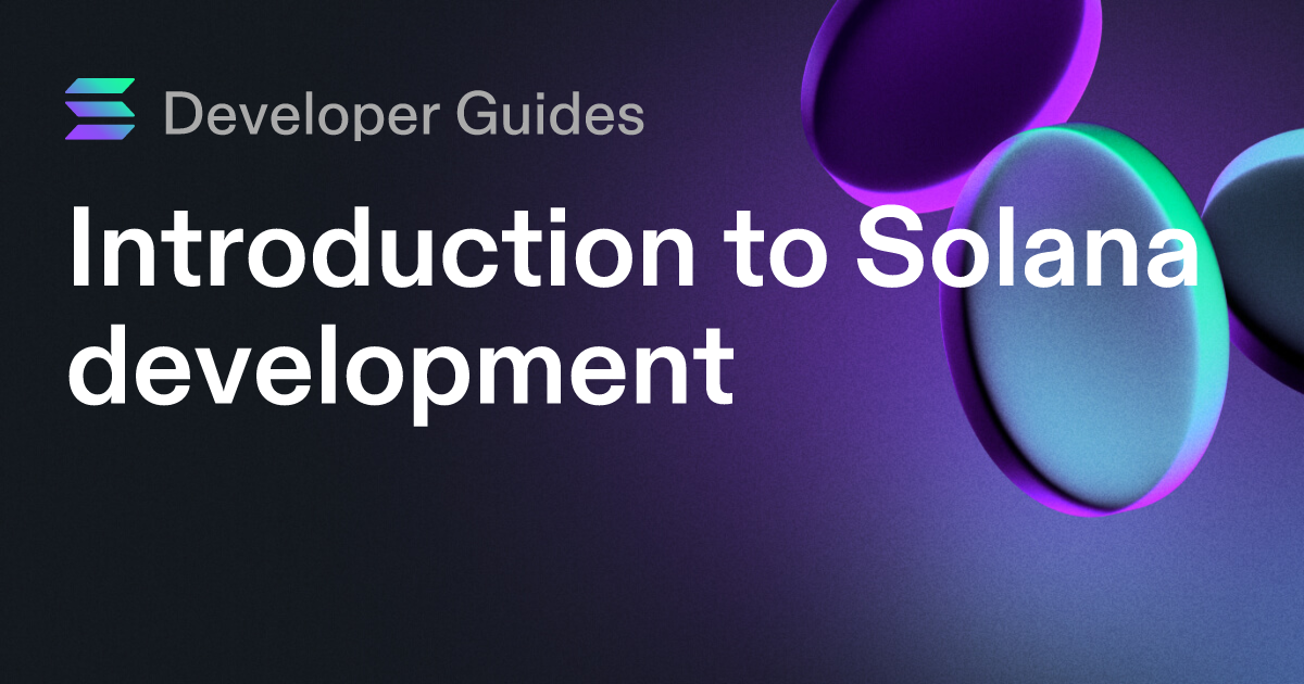 Intro to Solana development (using only your browser)