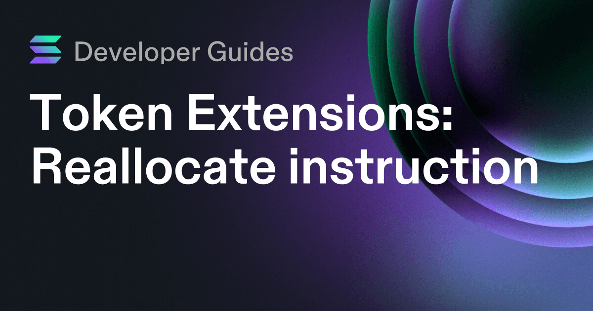 How to use the Reallocate instruction